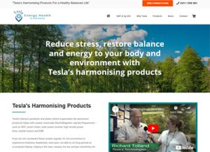 Tesla harmonising health pendant