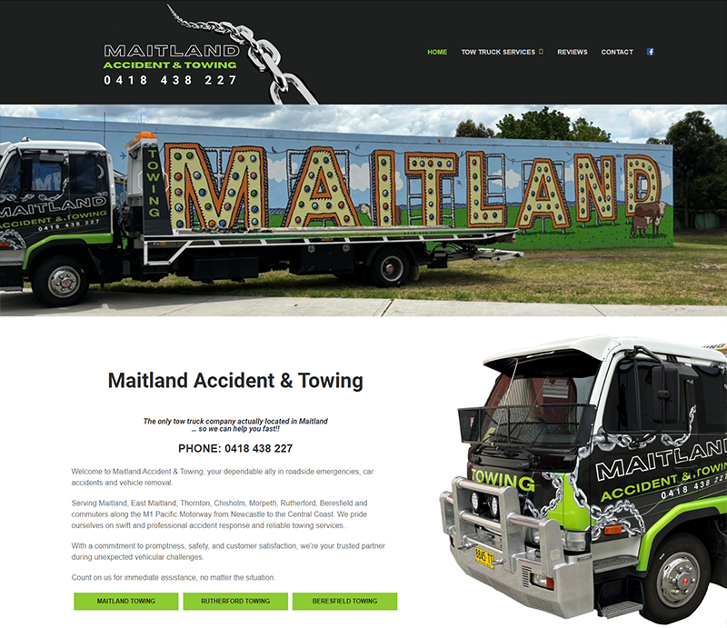 Small Business website in Maitland
