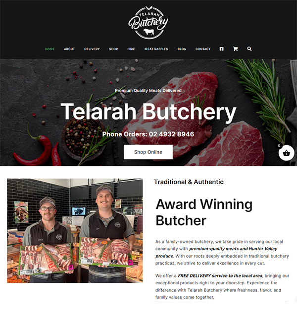 Small Business website in Maitland