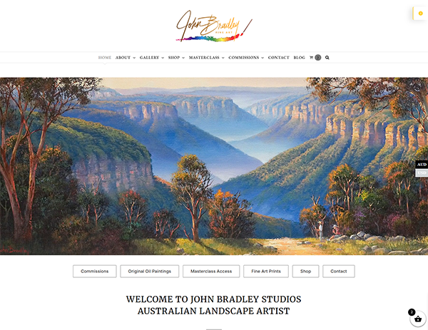 John Bradley Australian Landscape Artist